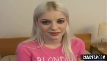 Blonde teen free natural tits porn video